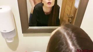 First night date with a guy in the restaurant toilet - Natalissa