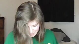 A hot girl from Wisconsin fucks with a guy in POV style