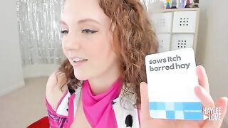 Cute Hucow Outfit - Exclusive Haylee's Big Ass Tease in Red Blanket