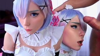 Kawaii Maid Cosplay for the Boss’ Pleasure