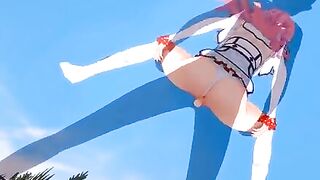 Hentai Flare Arlgrande gets fucked and sucks for the first time in POV