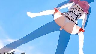 Hentai Flare Arlgrande gets fucked and sucks for the first time in POV