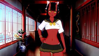 You invited a succubus home, now she wants to fuck you