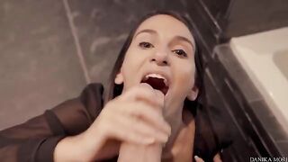 Five-star blowjob and fuckface for Danika Mori’s huge dick in 4K ultra HD