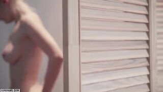 Eva Elfie, the popular Russian model with stunning 32C curves, shares a passionate moment