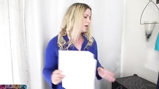Stepmom prepares her stepson for the university life in a steamy homemade video