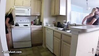 Hot step-family action in HD quality - FamilyLust
