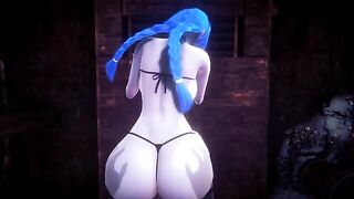POV of a guy who JINXED a hot League of Legends babe very hard