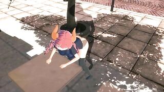 Kobayashi and Iruru have a date with an invisible guest
