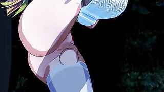 The best 3D hentai Blue Exorcist with Shura Kirigakure in uncensored action