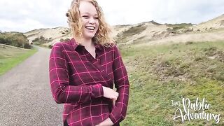 I almost got caught flashing on the Dutch beach