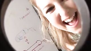 Sunny Lane is a professional in blowing jobs, or oral sex