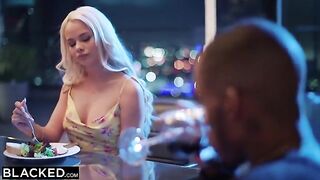 Elsa is naughty and she likes Pressure's big black cock