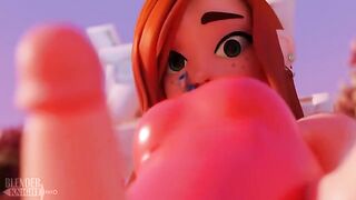 Wendy Corduroy 3D sound version - Gravity Falls anime xxx