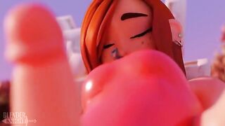 Wendy Corduroy 3D sound version - Gravity Falls anime xxx