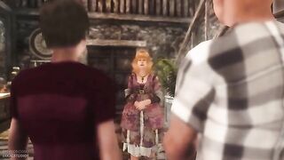 The Nasty Harry Potter Meets Ginni The Sexy Sister in an intense 3D encounter