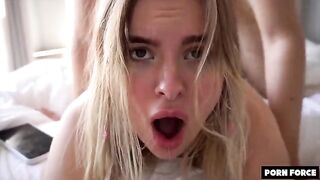 The sexy teen Miradavid gets her brains fucked out