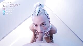 Space Cosplay Sex with Cute Teen OwlCrystal, featuring rough and passionate action