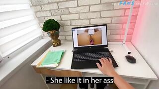 A stepson was caught jerking off with photos of his hot stepmom