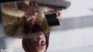 Vanna left her BF for a foot-fetish fun with Aria on Slayed