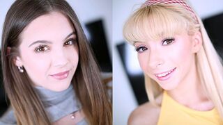 Devon Green and Kenzie Reeves show off oral skills at audition