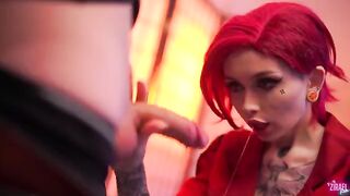 Vi from Arcane gets her pussy destroyed in a rough session