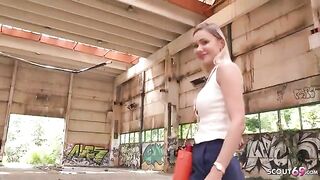 Big tits street casting with Verena Maxima for Public Agent