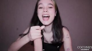 I love to have cum in my mouth ♡, especially from stepbrothers