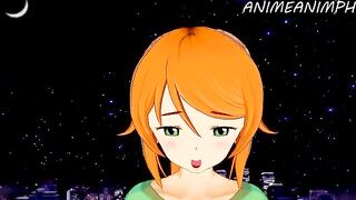 Minecraft Alex gets fucked in an intense hentai scene