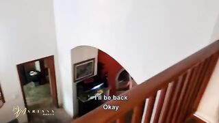 Conversation about sex with her stepbrothers led to fucking with them, Mariana Martix