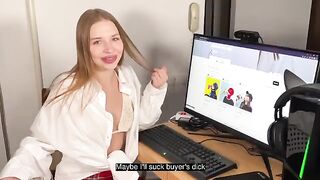 Buy NFT from my stepsister to fuck her like that! (Crypto exclusive)
