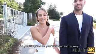 The husband paid for sex, watching his wife getting fucked by a stranger