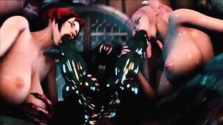 Hentai 3D uncensored Full Moon 2 Gangbang porn