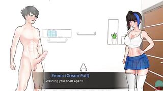Confinement with goddesses 3, an interactive visual novel experience