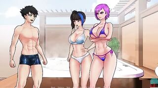 Confinement with goddesses 3, an interactive visual novel experience