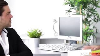 Latina secretary Susy Gala with huge boobs gets banged hard in the office by her boss