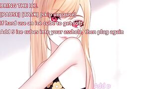 A hot futanari girl with a huge dick fucks you over the weekend