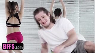 A yoga master has sex with his teacher and students during the lesson