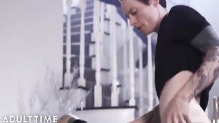 Owen Gray’s intense ass-fucking of Charlotte Sartre’s freshly gaped asshole