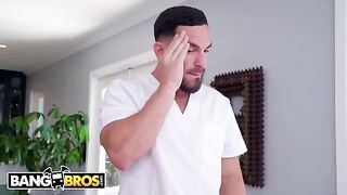Peter Green massaged the boobs of busty PAWG Blake Blossom before getting intimate