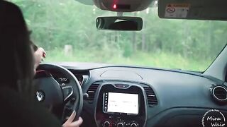 Two girls fucked a stranger in the forest, Keokistar style