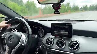 Hot girl buys a used car and fucks the Italian seller