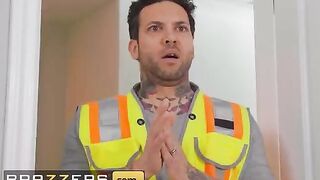 Angel Youngs gets fucked hard by a cock, not just a dildo