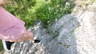 I picked up a girl and fucked her in the car outdoors