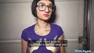 European top model dream leads to public sex with a stranger for cash