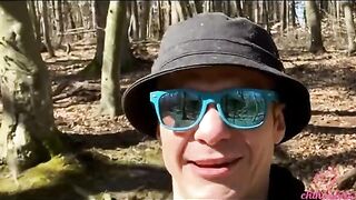 A day with Kleomodel ended with sex in the wood