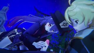 Hu Tao Genshin Impact 3D Hentai Remake Shortver - the best pyro anime sex