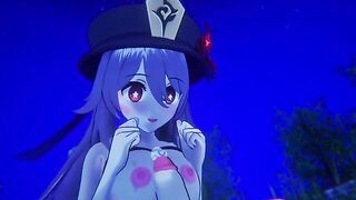 Hu Tao Genshin Impact 3D Hentai Remake Shortver - the best pyro anime sex