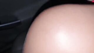 Sex in the car under star shower and milky way, a romantic escapade