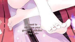 Yae Miko's feet job can make you cum in 5 minutes, if you're into that sort of thing